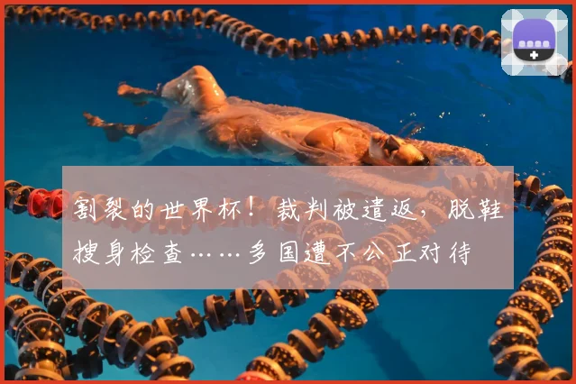 割裂的世界杯!裁判被遣返,脱鞋搜身检查……多国遭不公正对待